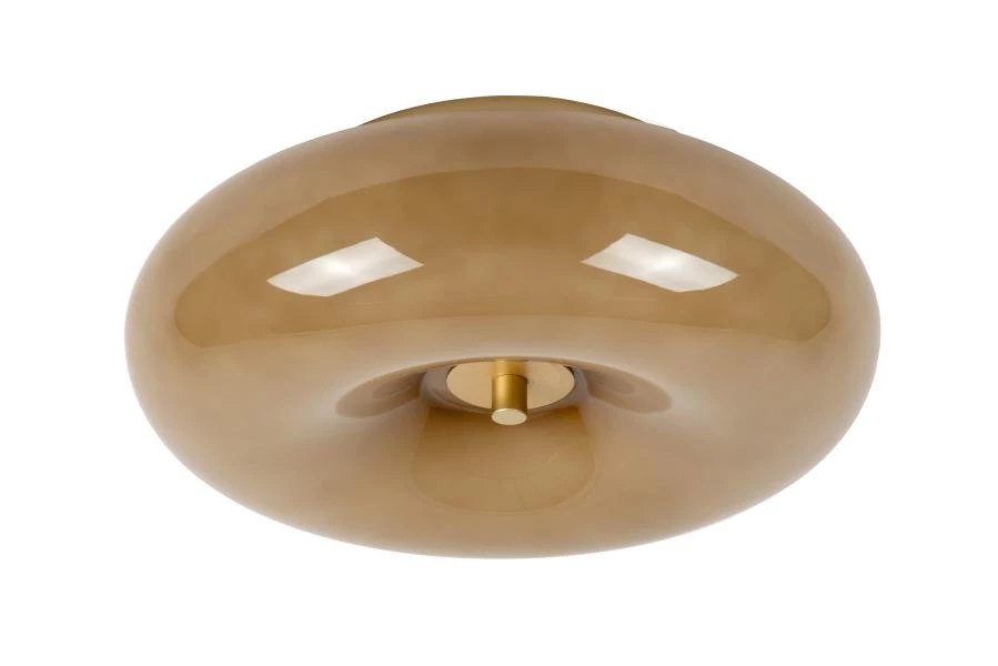 Lucide SENTINO - Flush ceiling light - Ø 30 cm - 3xG9 - Taupe - turned off